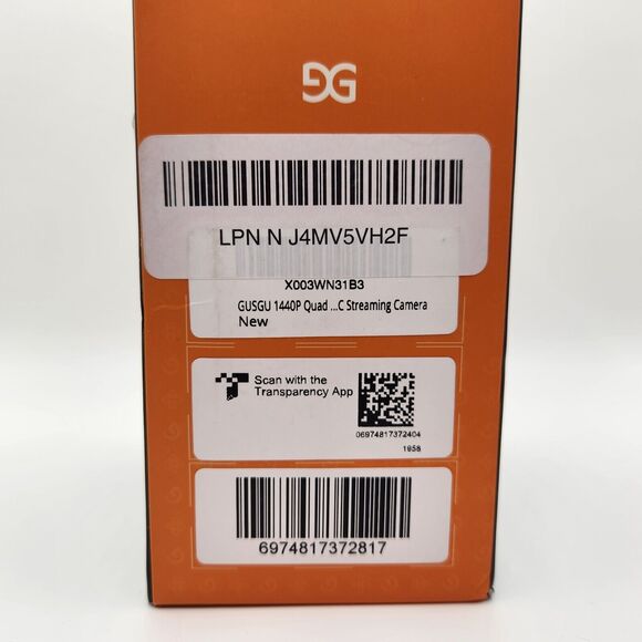 GUSGU G910 2K Quad HD Webcam, with Microphone & Ring Light & Privacy Cover - Picture 4 of 5